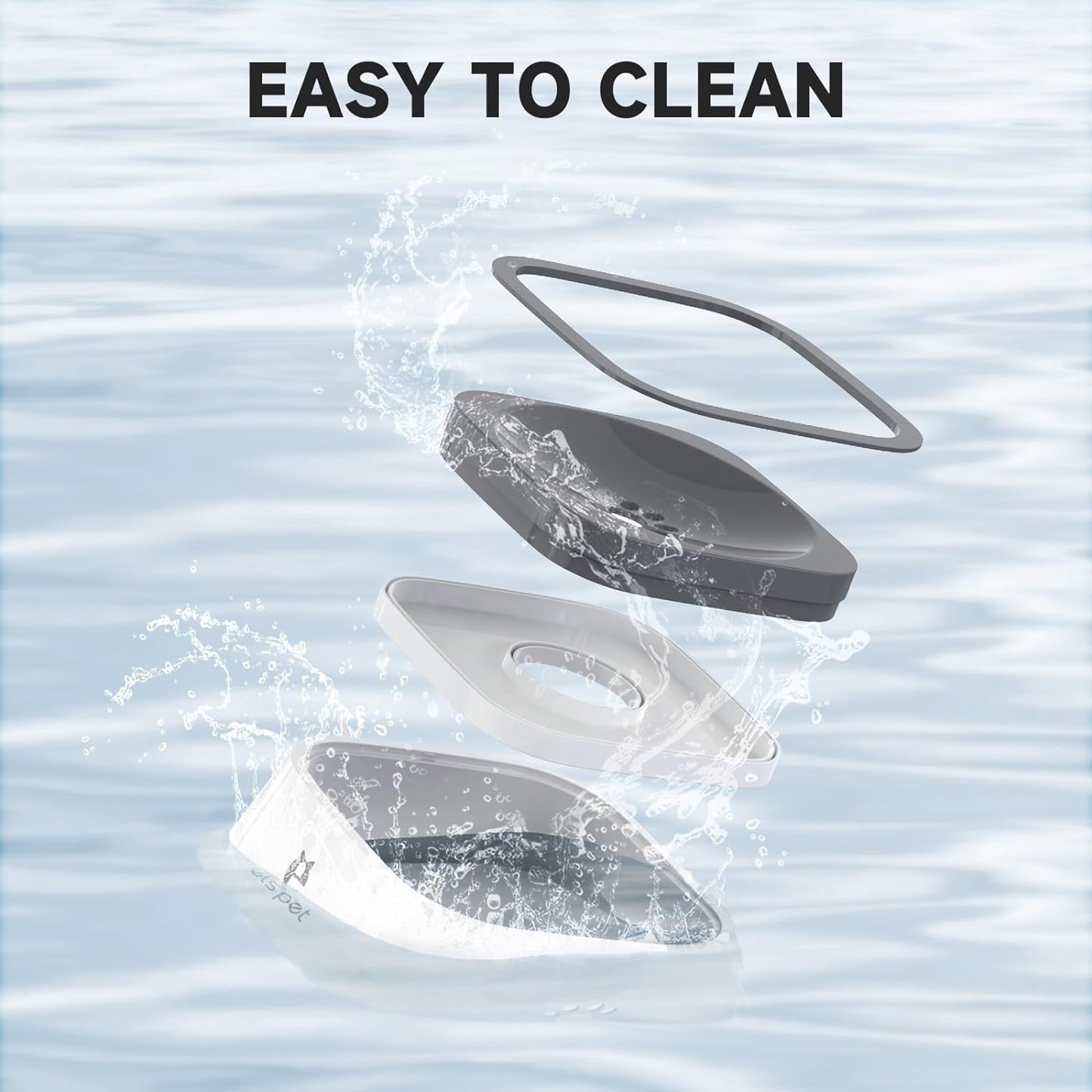 Travel Bowl, No Spill, No Drip Slow Water Feeder / Dispenser for Dogs, Cats