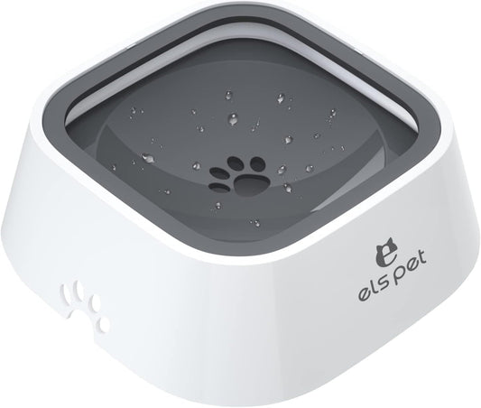 Travel Bowl, No Spill, No Drip Slow Water Feeder / Dispenser for Dogs, Cats