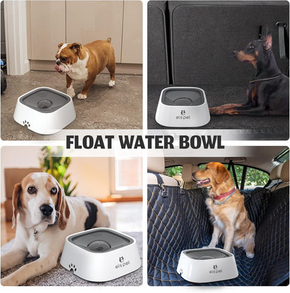 Travel Bowl, No Spill, No Drip Slow Water Feeder / Dispenser for Dogs, Cats